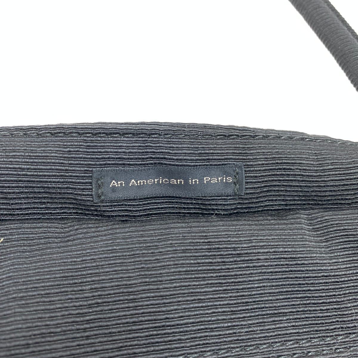 An American In Paris Tote Bag Nylon Black Ladies 6