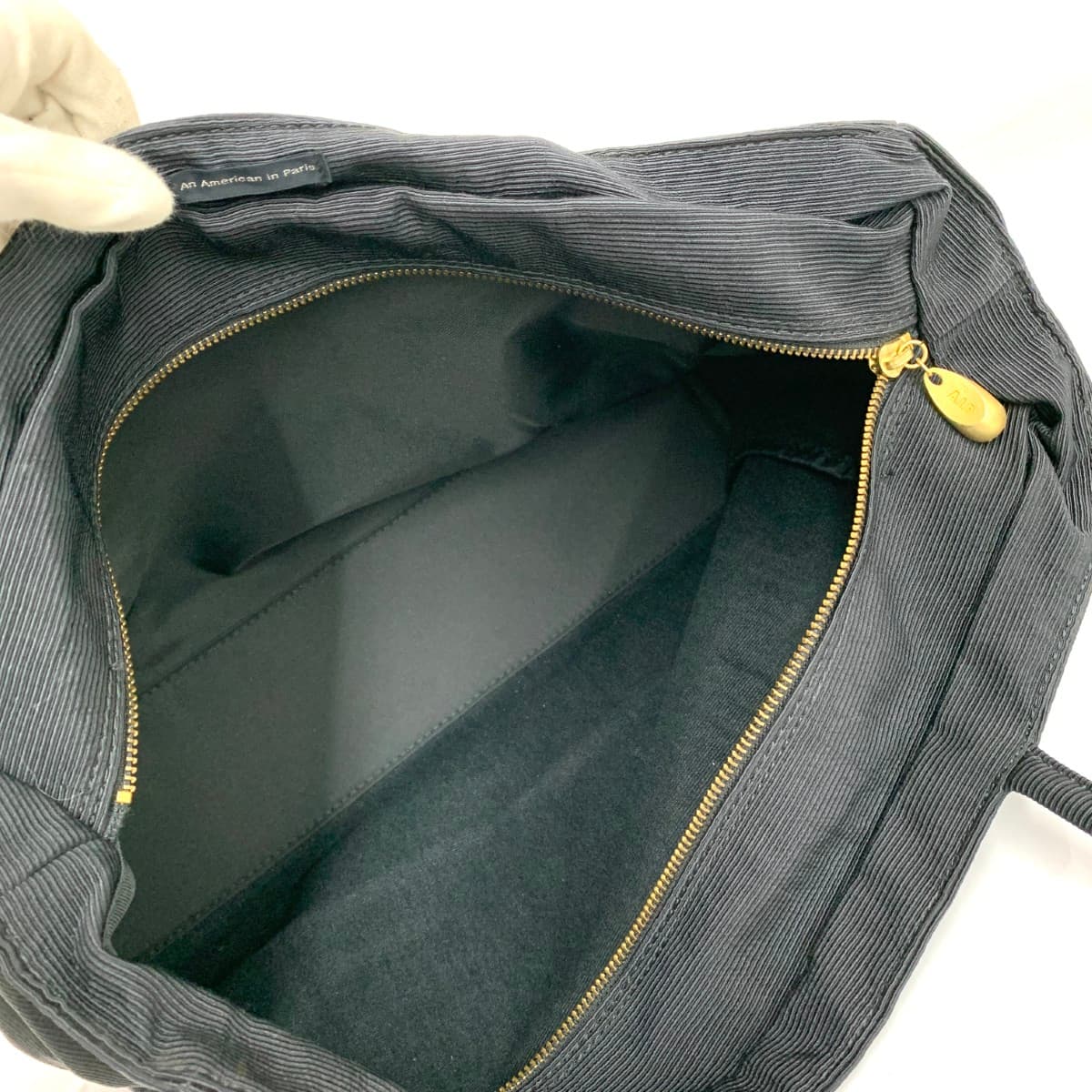 An American In Paris Tote Bag Nylon Black Ladies 7