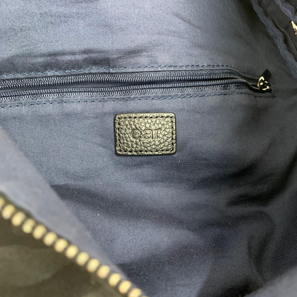 Papillonner Multiway Backpack Knit Stamp Camouflage Nylon Black Ladies 7