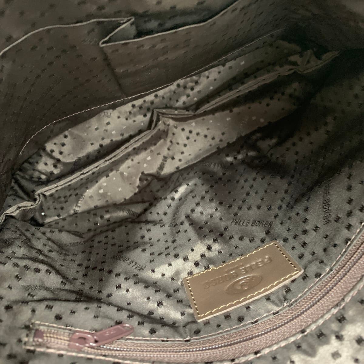 PELLE BORSA Pelleborsa Multiway Backpack Leather Brown Women's 4