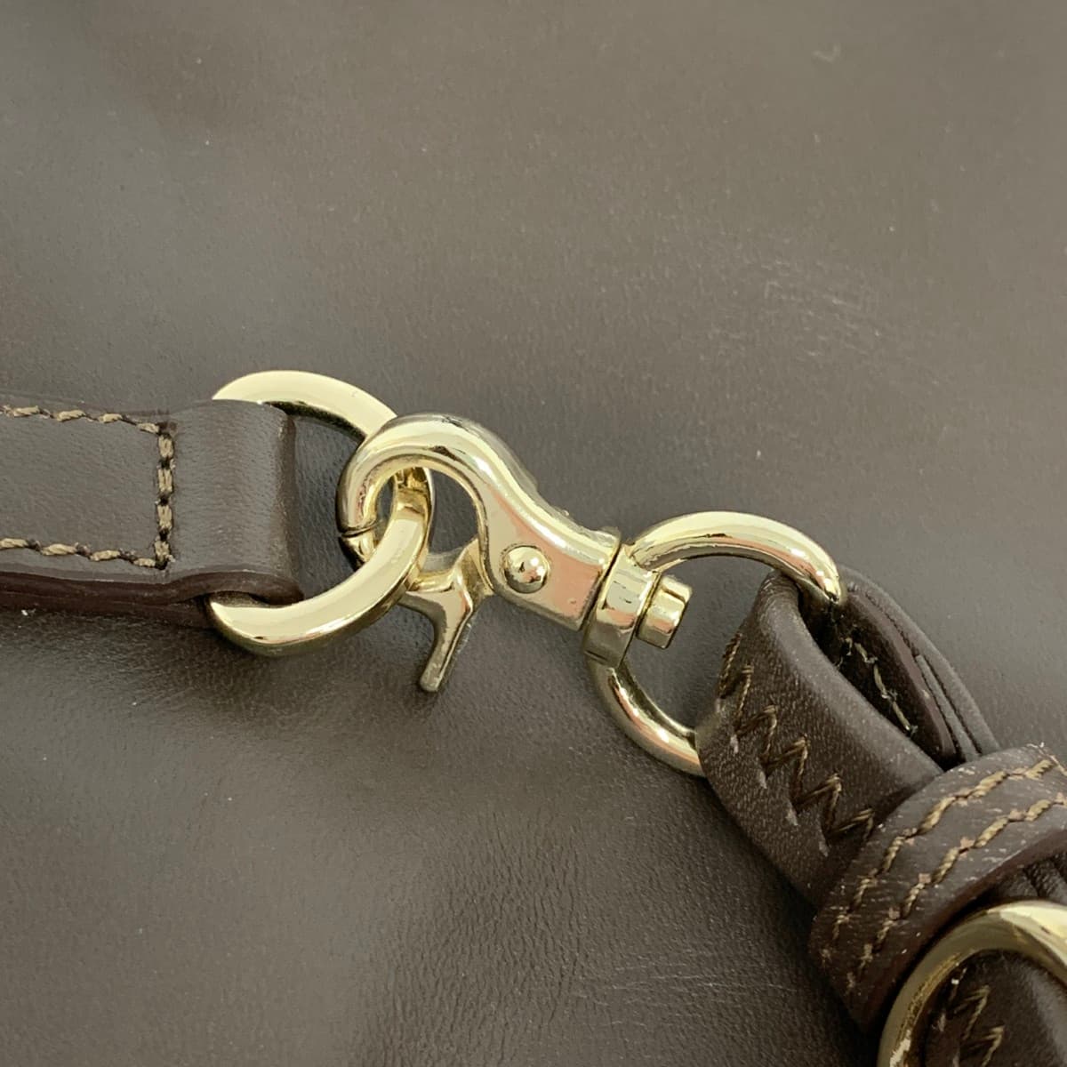 PELLE BORSA Pelleborsa Multiway Backpack Leather Brown Women's 8