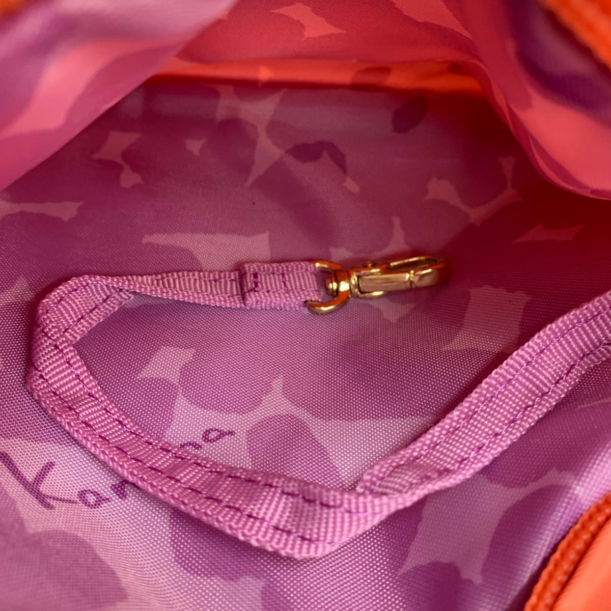 Kanana Project Shoulder Bag Good Condition Nylon 26681 Orange Women's 5