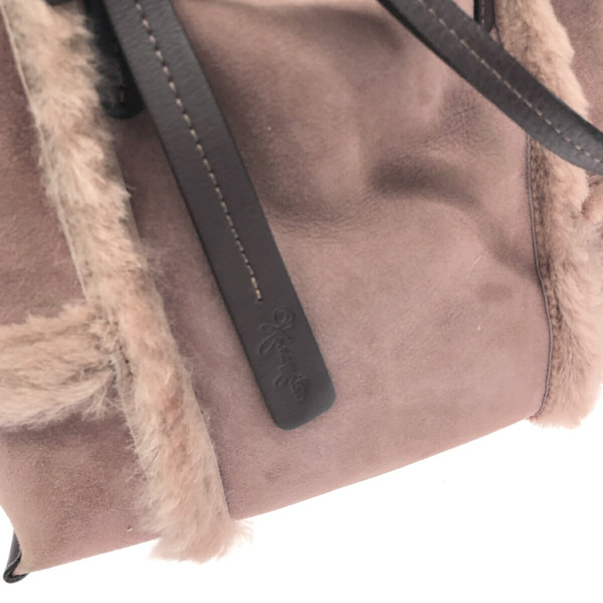 Ginza Kanematsu Tote Bag Mouton Pink Ladies 5