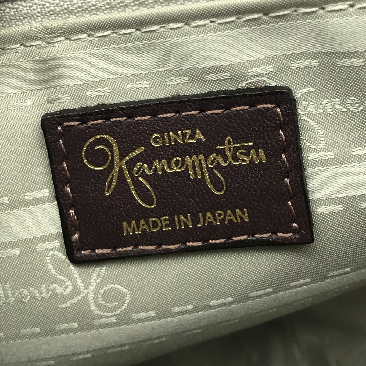 Ginza Kanematsu Tote Bag Mouton Pink Ladies 7