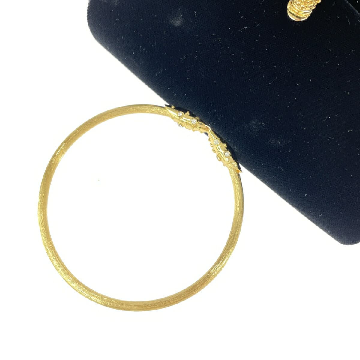 Velour bag 2WAY handbag party bag stone/chain/velour black ladies 6