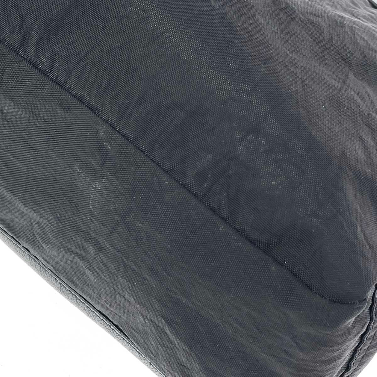 IBIZA Ibiza Shoulder Bag Nylon × Leather Black Women's 10