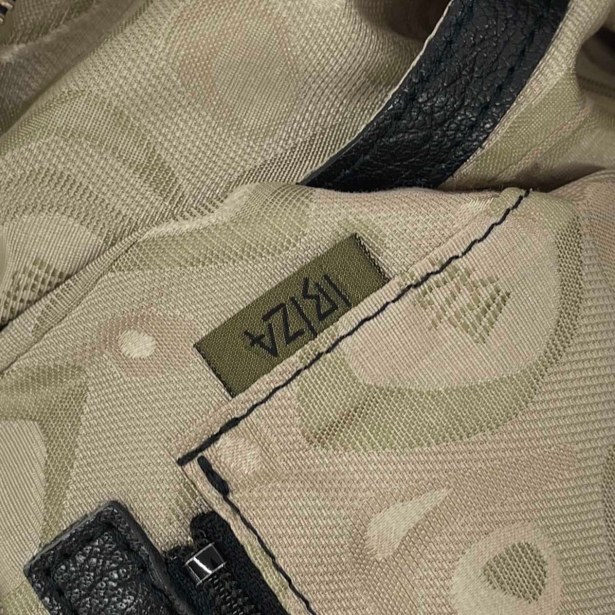 IBIZA Ibiza Shoulder Bag Nylon × Leather Black Women's 6