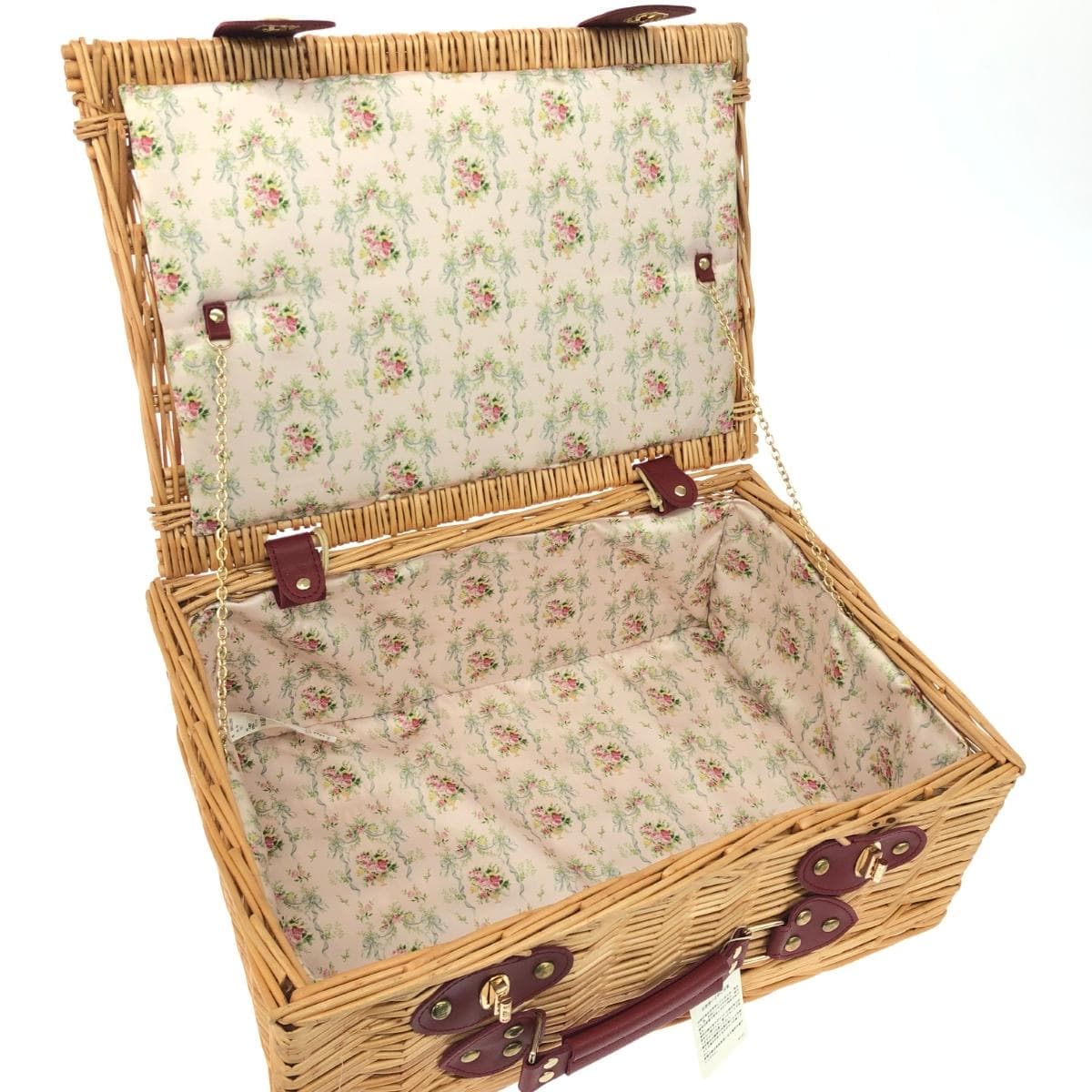 Maison de FLEUR Square Basket Unused Item Beige Ladies 9