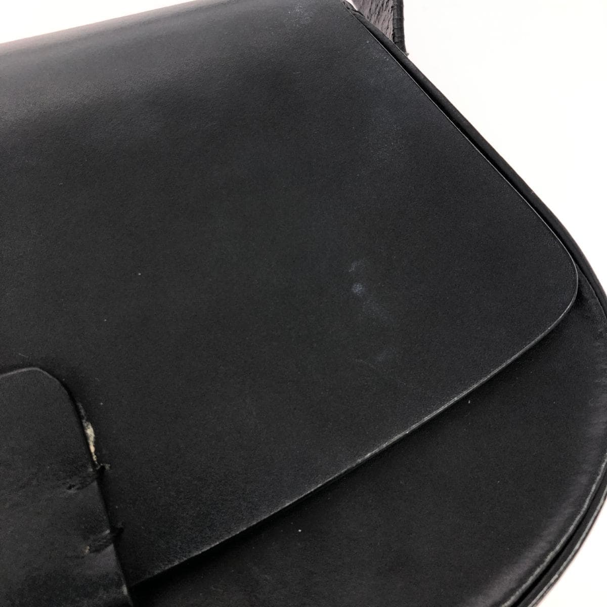 Nicogiani shoulder bag in good condition, leather, black, for ladies 7