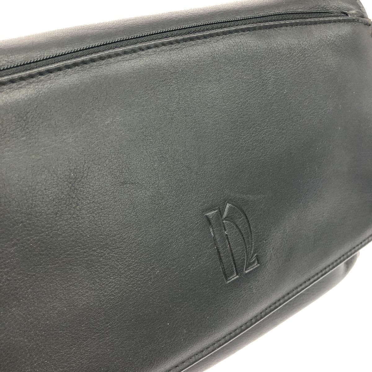 Nakazawa Bag Messenger Bag Flap / Leather Black Ladies 8