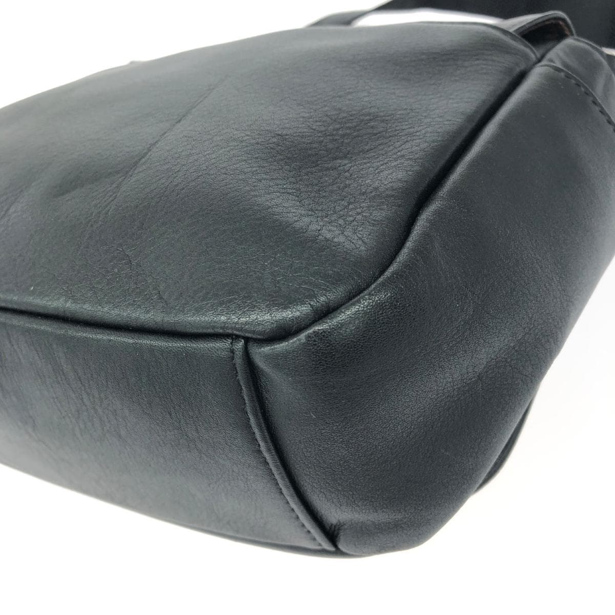 Nakazawa Bag Messenger Bag Flap / Leather Black Ladies 9