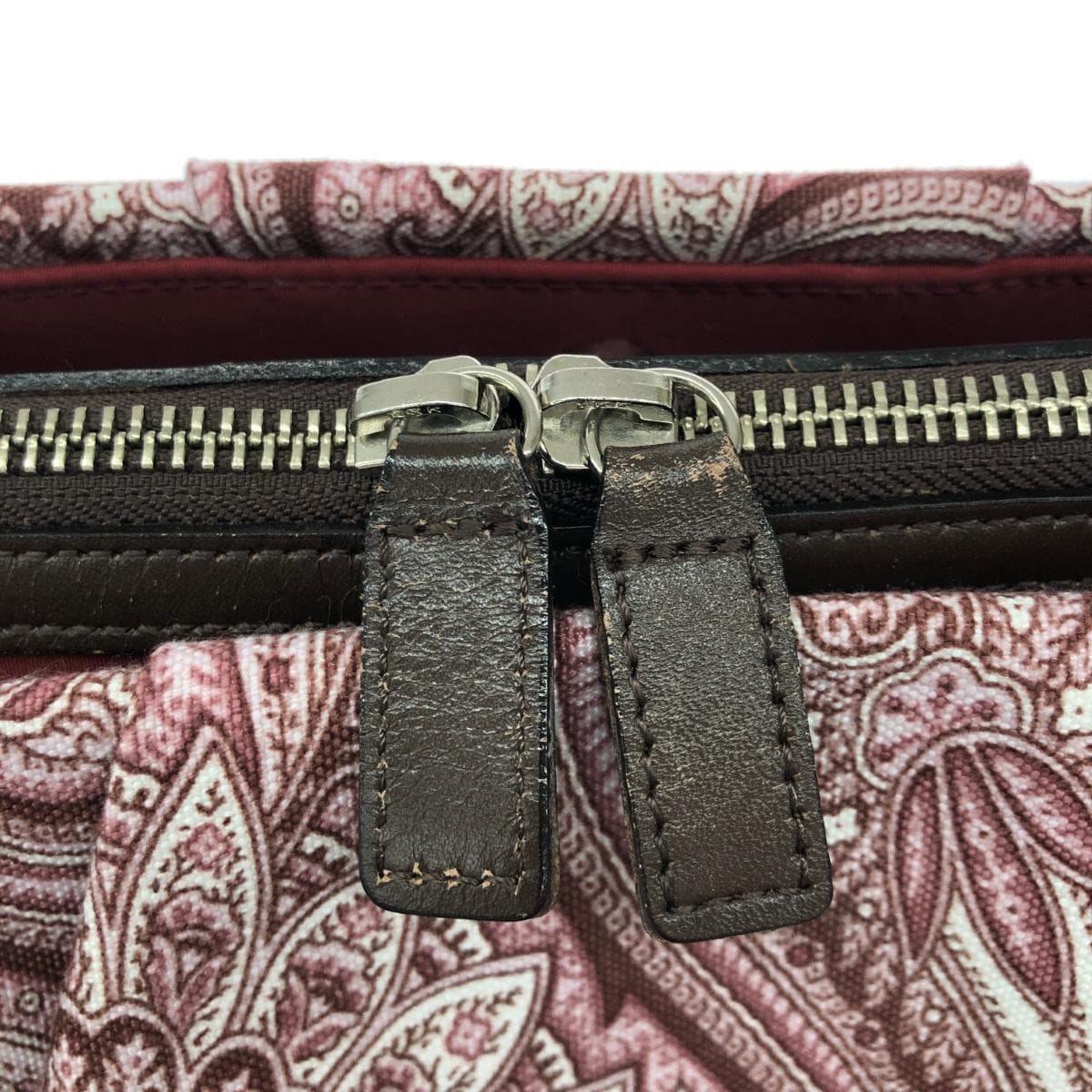 DAKS LONDON Tote Bag - Paisley/Canvas - Pink for Women 10