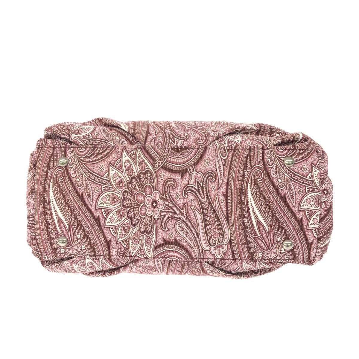 DAKS LONDON Tote Bag - Paisley/Canvas - Pink for Women 4