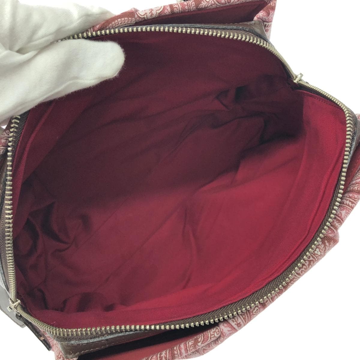 DAKS LONDON Tote Bag - Paisley/Canvas - Pink for Women 7