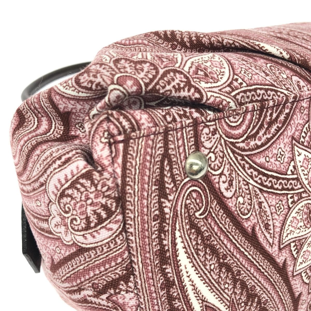 DAKS LONDON Tote Bag - Paisley/Canvas - Pink for Women 8