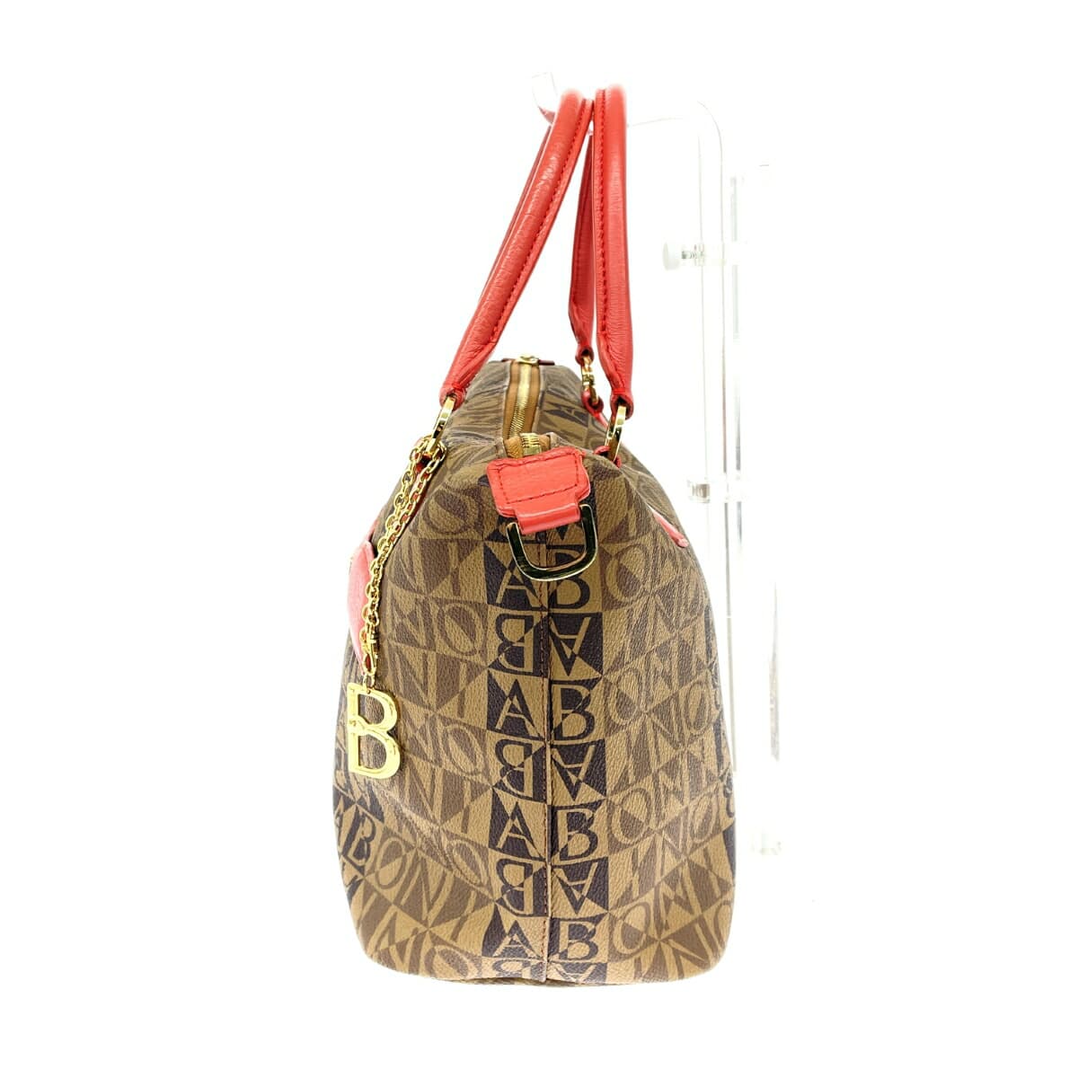 BONIA 2WAY Tote Bag Monogram/PVC Brown Ladies 2