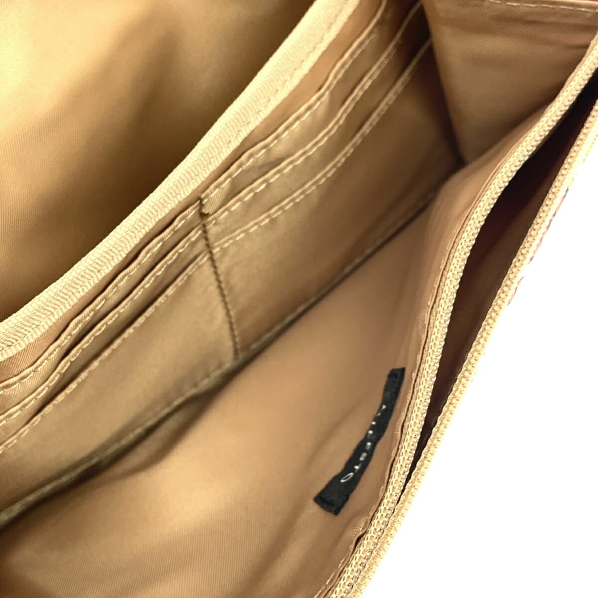 Milesto Shoulder Wallet Liberty Print/Cotton Multi-Color Ladies 5