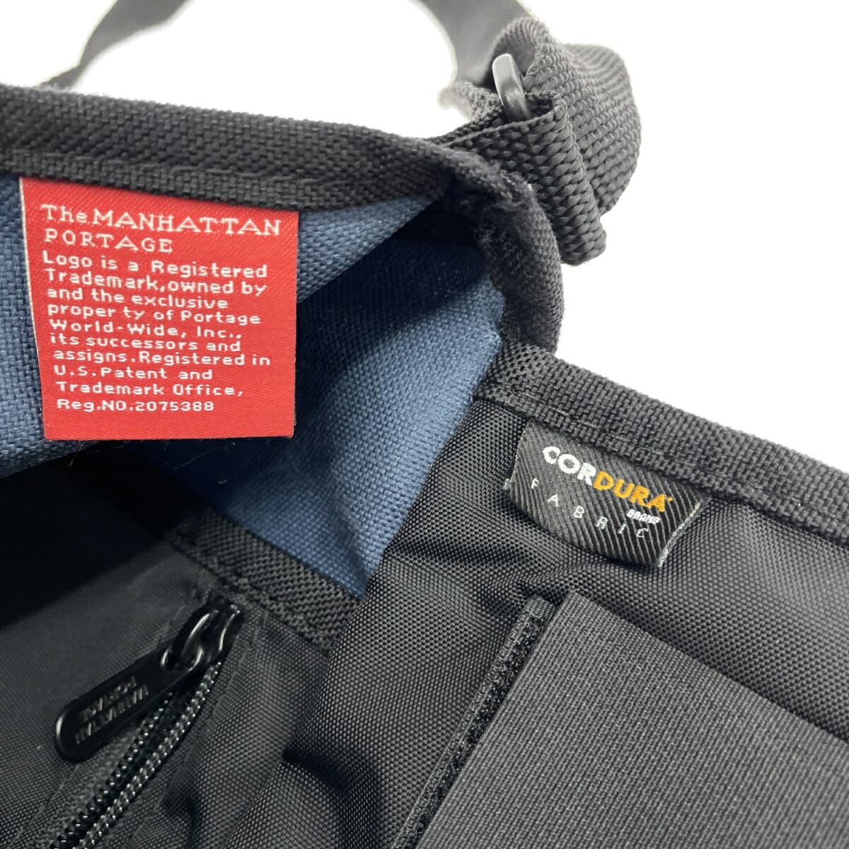 Manhattan Portage Messenger Bag Cordura Nylon Navy Unisex 8