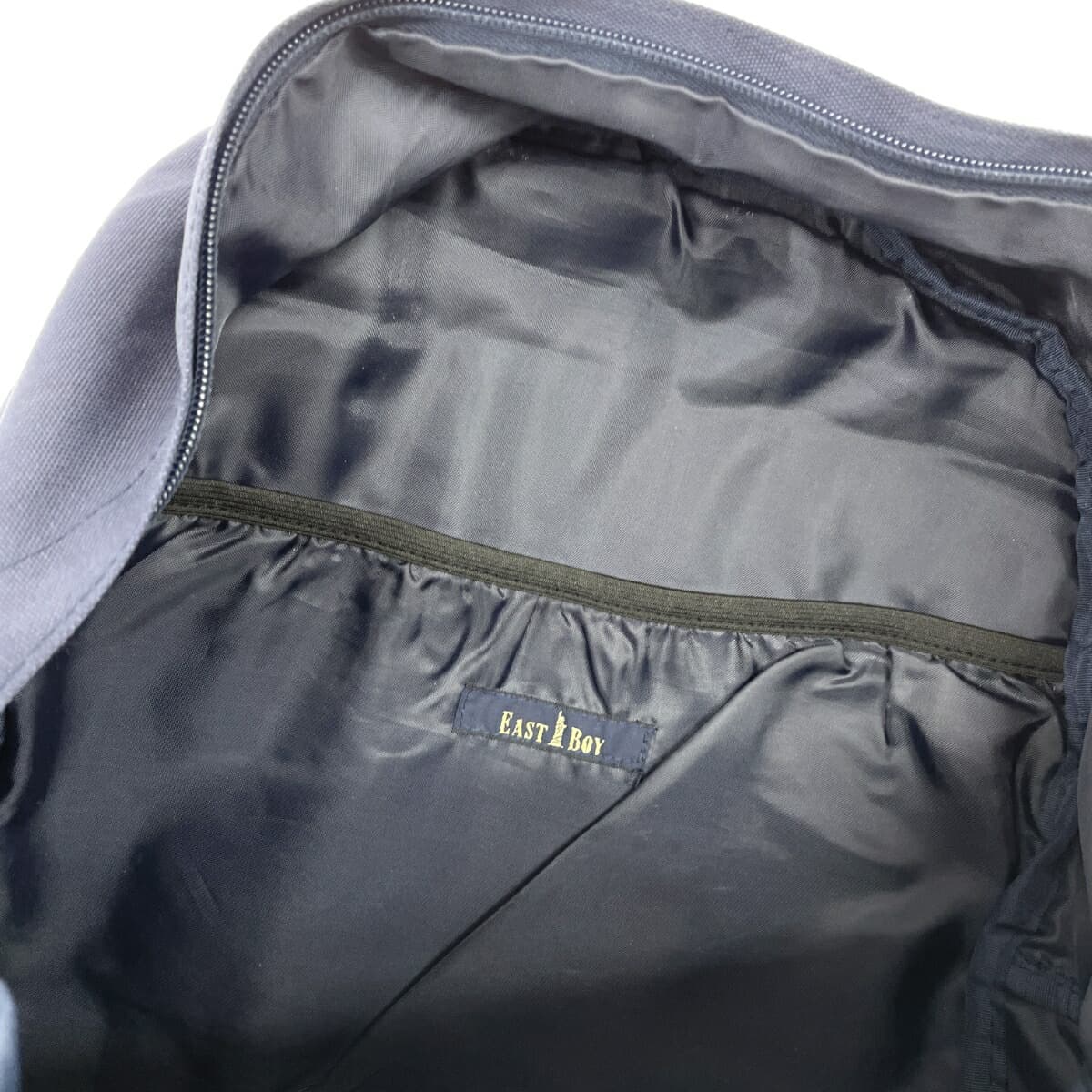 EAST BOY Backpack Logo/Nylon Navy for Women 6