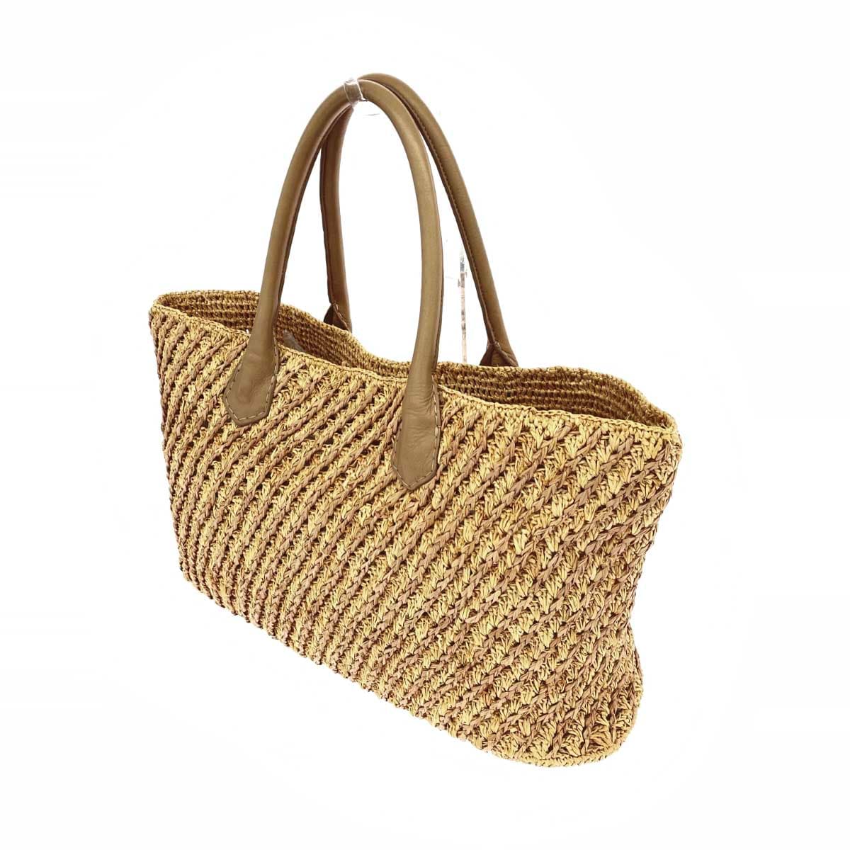 Helen Kaminski Tote Bag Raffia Beige Women's 3