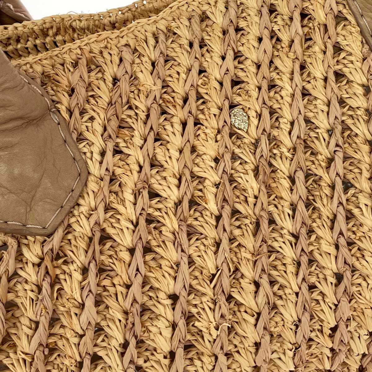 Helen Kaminski Tote Bag Raffia Beige Women's 5