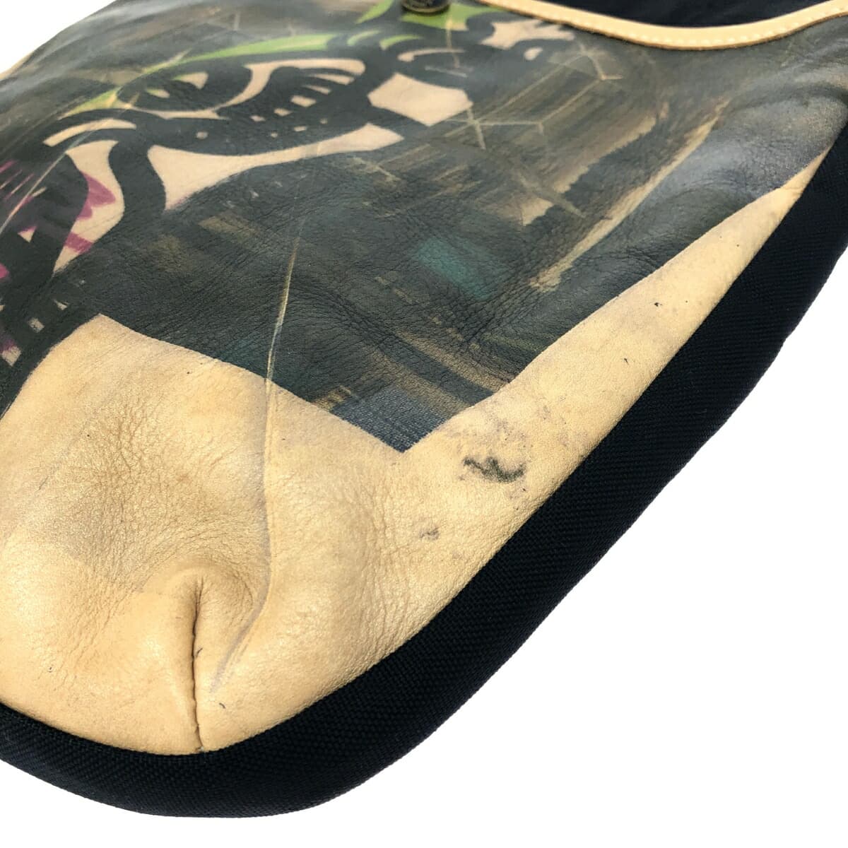 Master-piece shoulder bag in good condition, collaboration with MASAHO ANOTANI, beige, men's 9