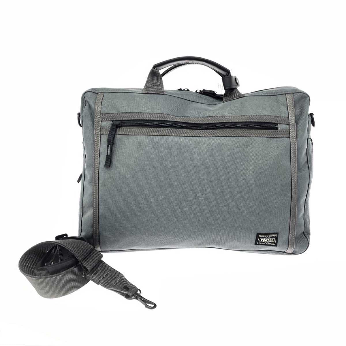 PORTER 2WAY Bag / Clip Good Condition Nylon Gray Unisex