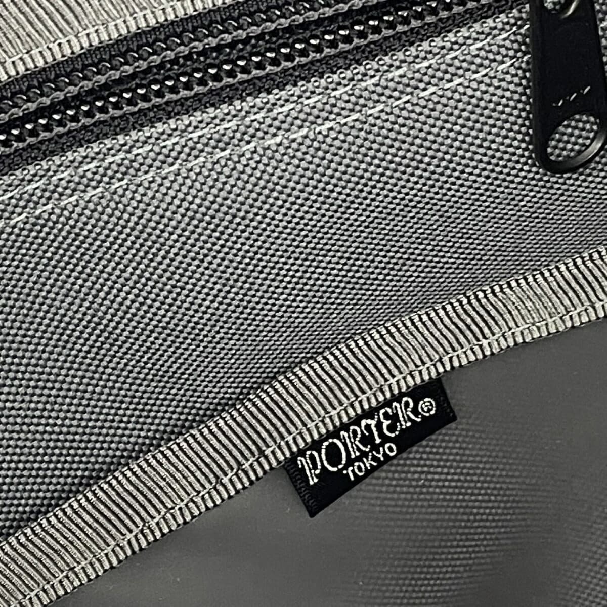 PORTER 2WAY Bag / Clip Good Condition Nylon Gray Unisex 7