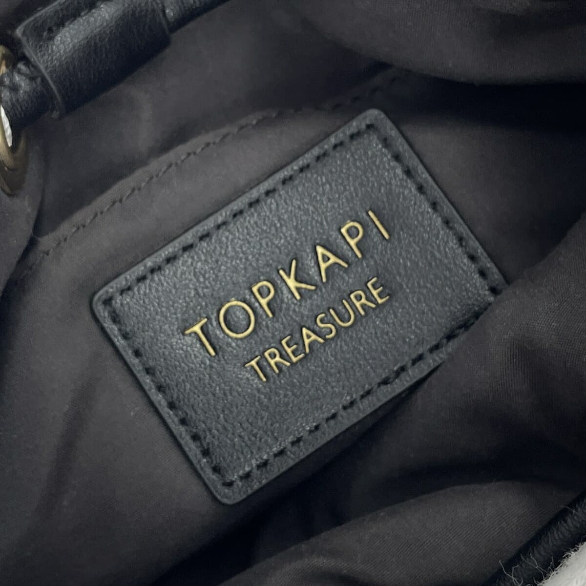 TREASURE TOPKAPI Treasure Topkapi Shoulder Bag / Drawstring Bag, Unused Item, Brown, Women's 6