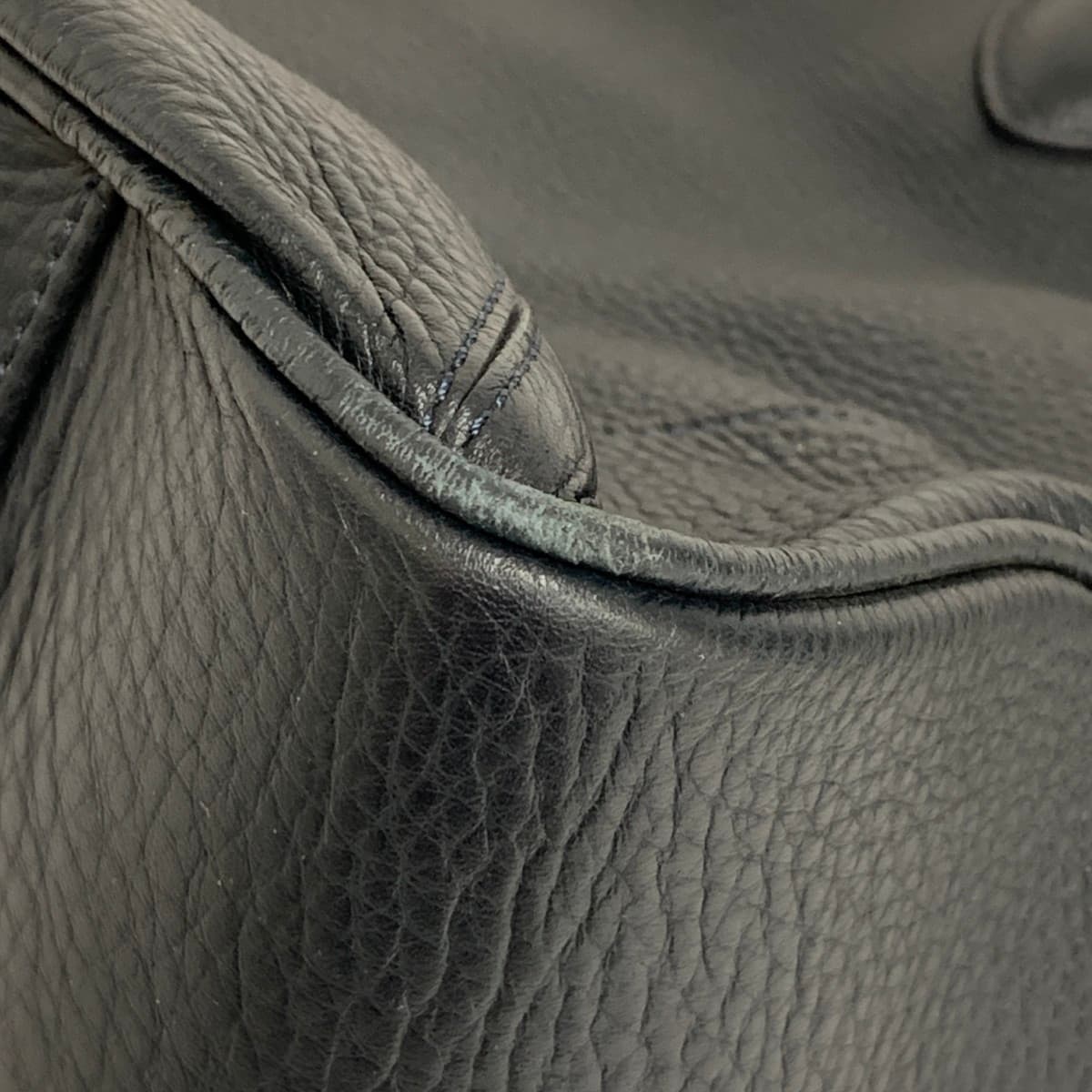 PELLE MORBIDA Tote Bag Leather Navy Unisex 9