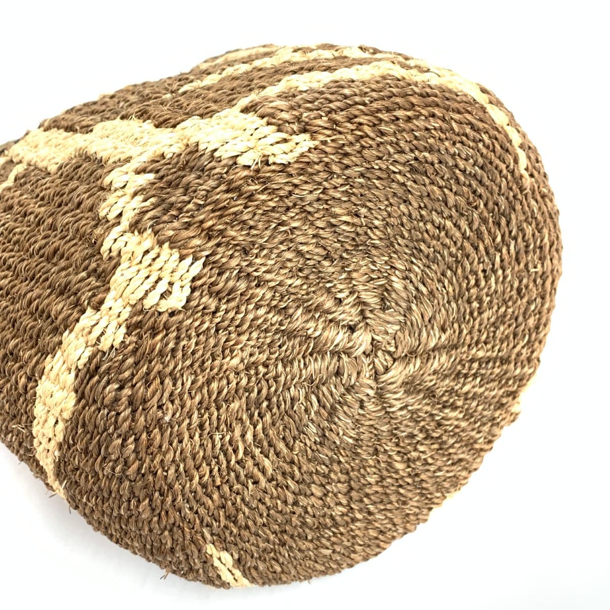 Marche Market Handbag Good Condition Raffia Brown Ladies 5