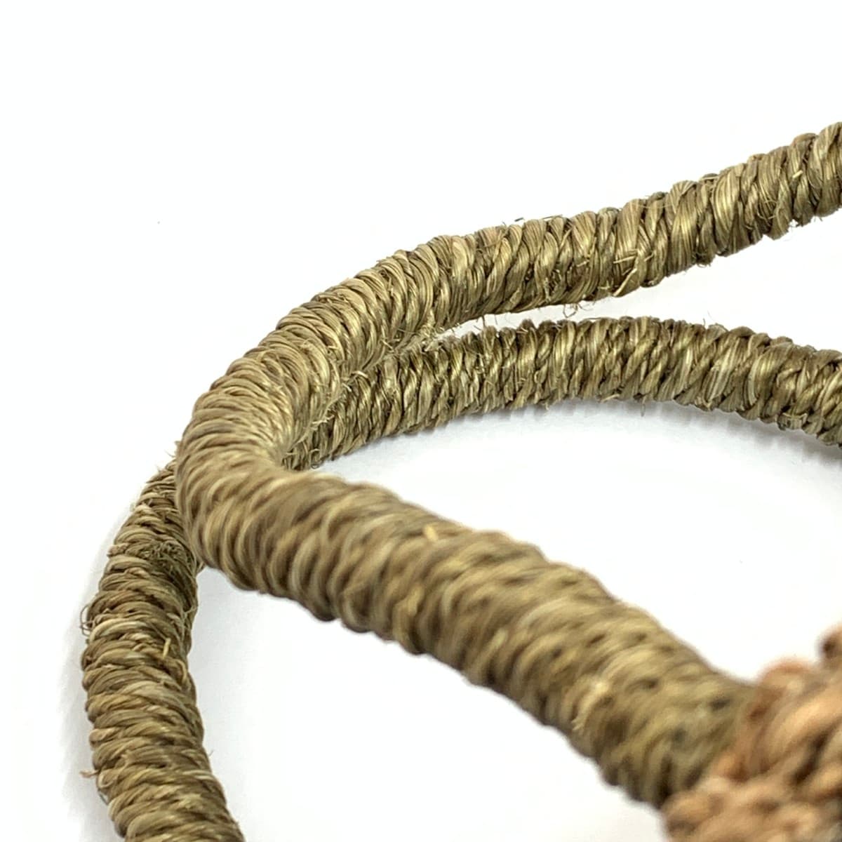 Marche Market Handbag Good Condition Raffia Brown Ladies 6