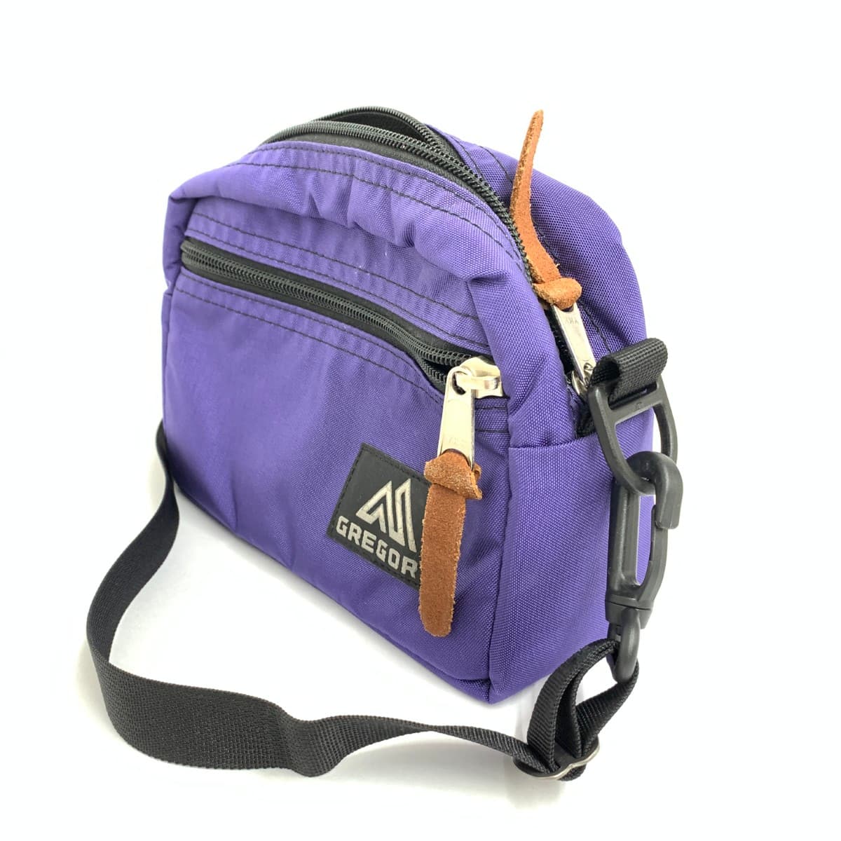 GREGORY 2WAY Bag / Padded Shoulder Pouch S Excellent Condition Shoulder Bag Purple Ladies 3