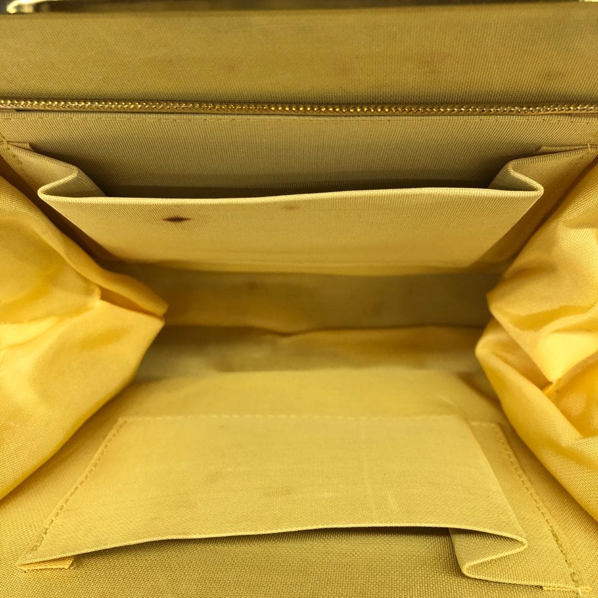 Gamaguchi handbag - Traditional Japanese style / Satin - Gold color - Women's 4