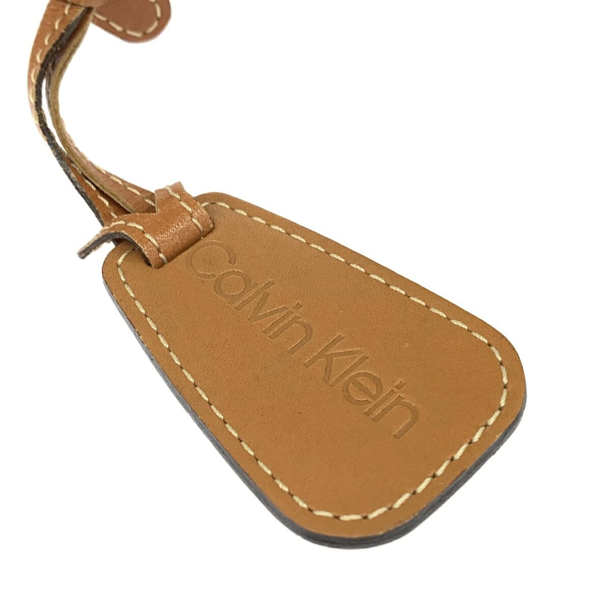 CALVIN KLEIN Shoulder Bag Vintage/Leather Brown Women's 8