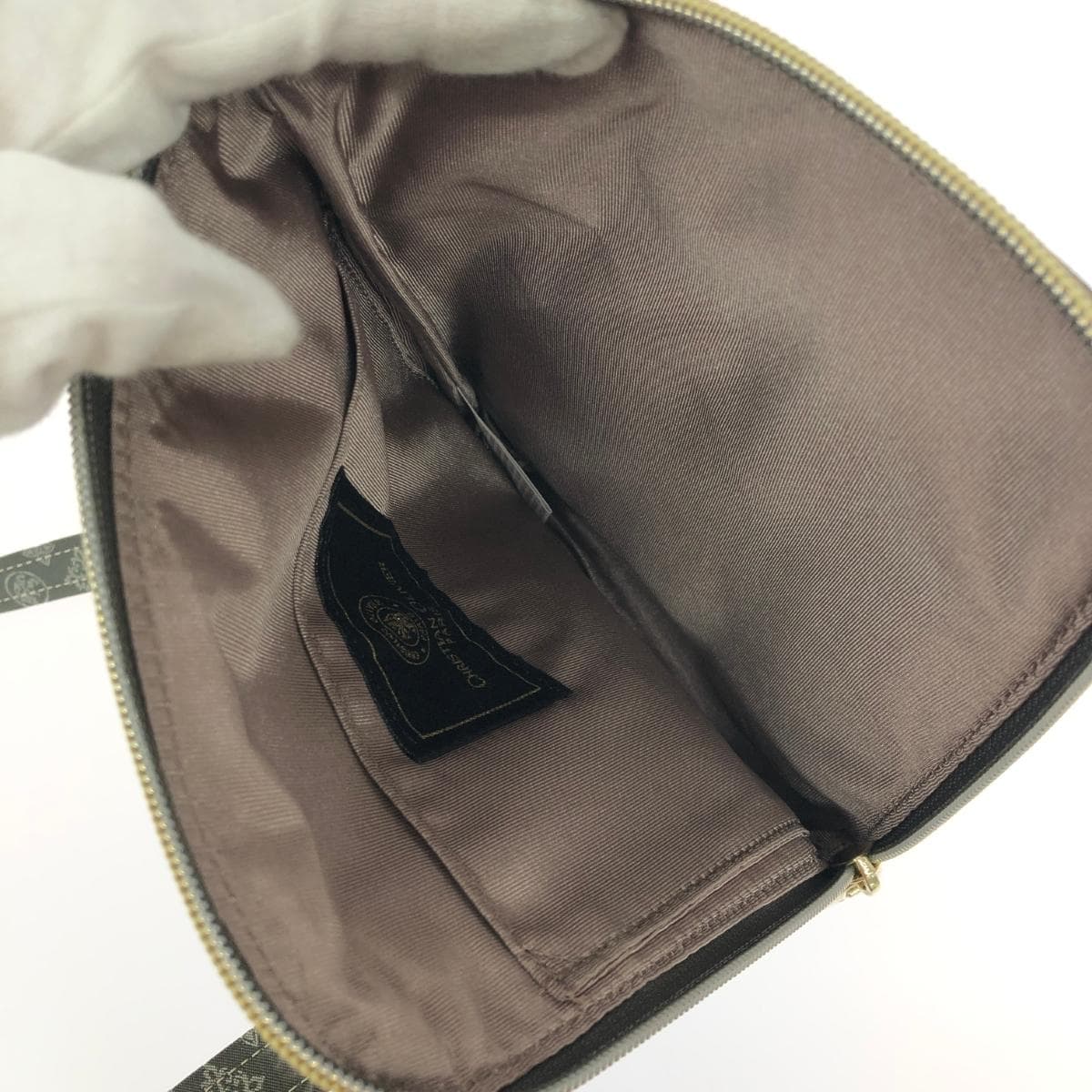 CHRISTIAN OLIVIER Multiway Backpack / Mini Shoulder Bag Set in Excellent Condition Monogram / Nylon / Olive Olive Ladies 9