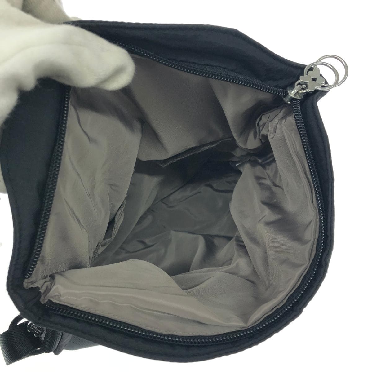 Kanana Project Mini Shoulder Bag Nylon Black for Women 8