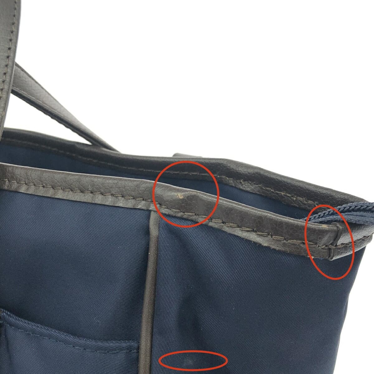 Ace 2WAY Business Backpack Nylon Navy Men's 7