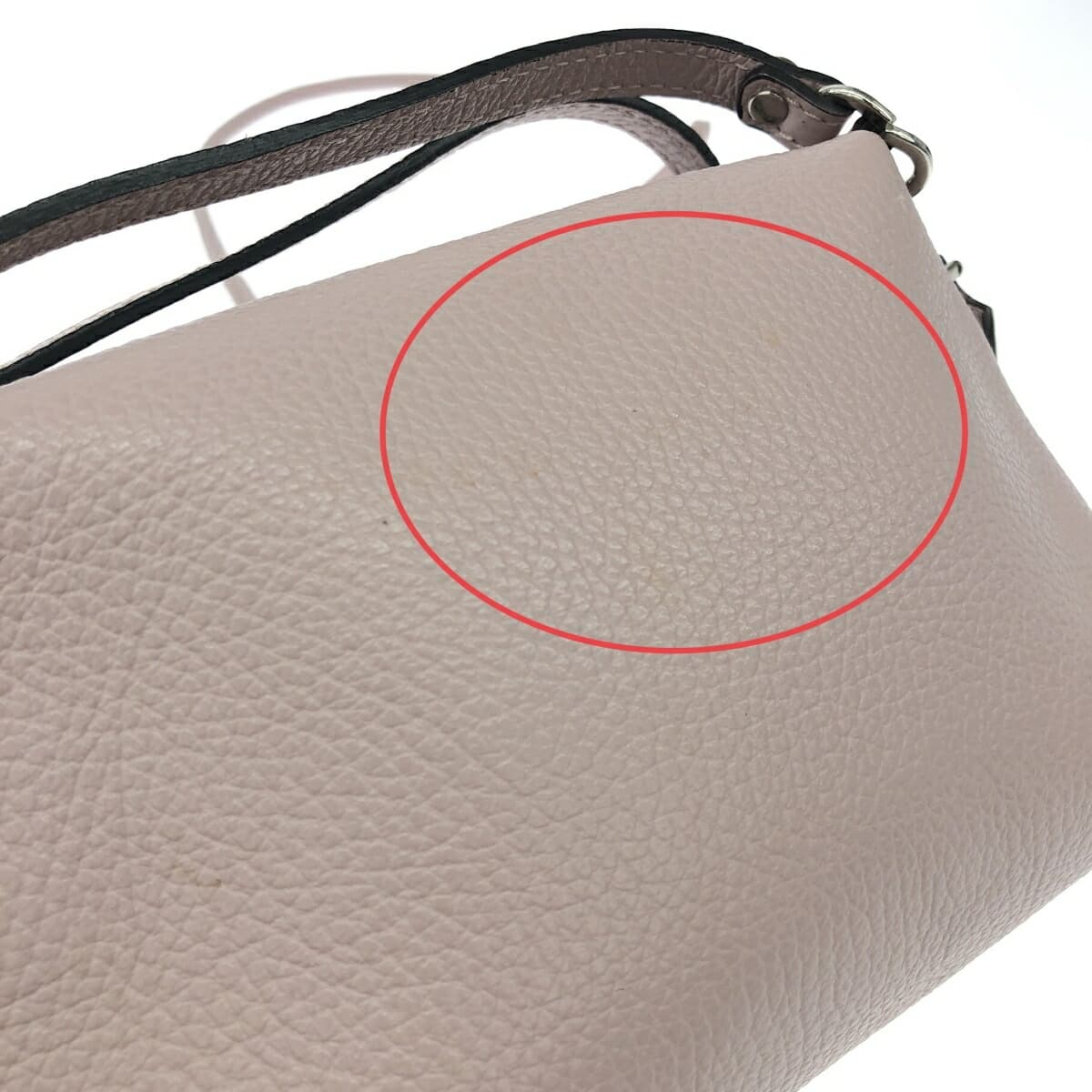 GIANNI CHIARINI 2WAY Mini Shoulder Bag / Alifa S Leather Pink Beige Women's 7