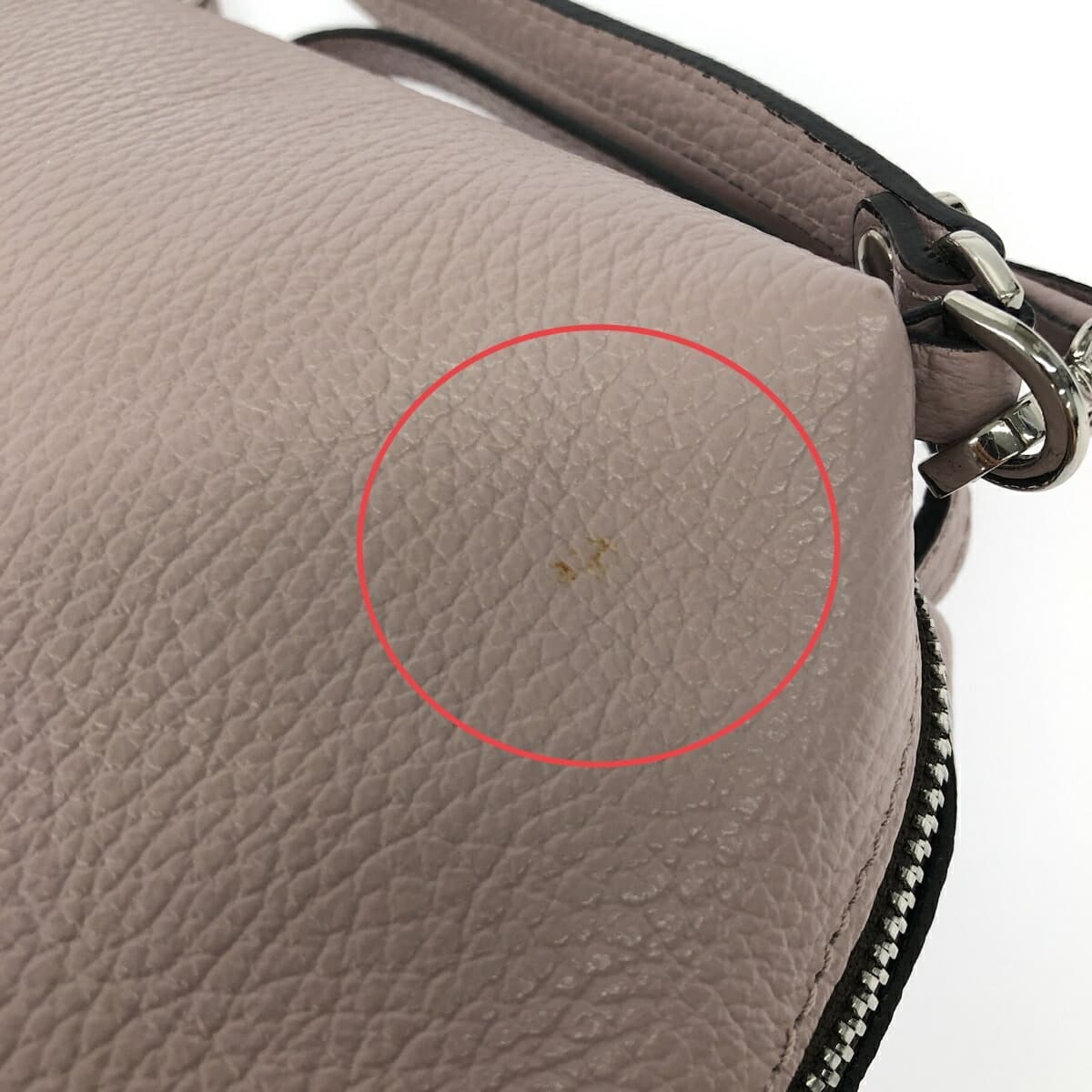 GIANNI CHIARINI 2WAY Mini Shoulder Bag / Alifa S Leather Pink Beige Women's 8