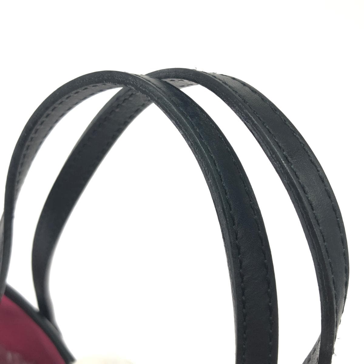 The Scotch House tote bag in good condition, featuring icon embroidery/check pattern/tweed, gray, for ladies 4