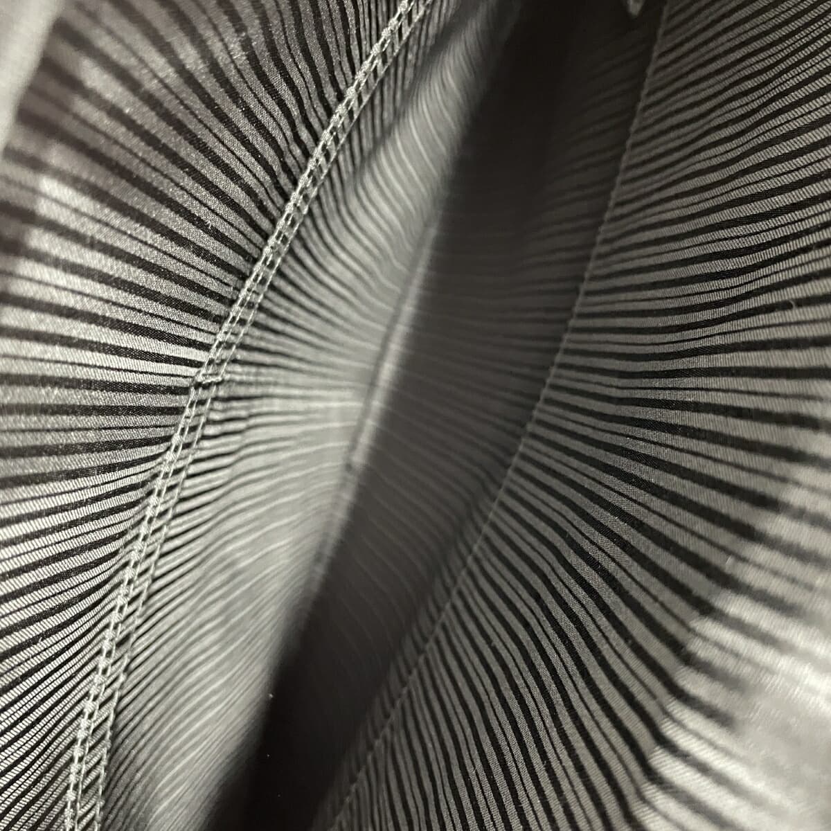 LANVIN 2WAY Business Bag Nylon × Leather Black Men's 5