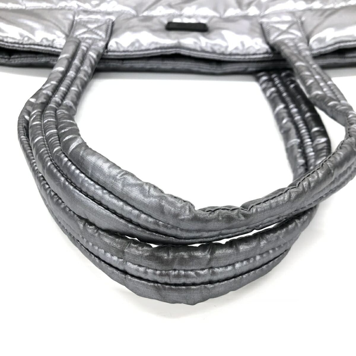 UGG Crystal Puffer Tote Nylon Silver Color for Women 10