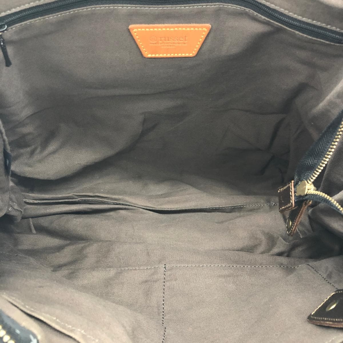 russet LACIT 2WAY tote bag Monogram/Nylon/Olive Women's 4