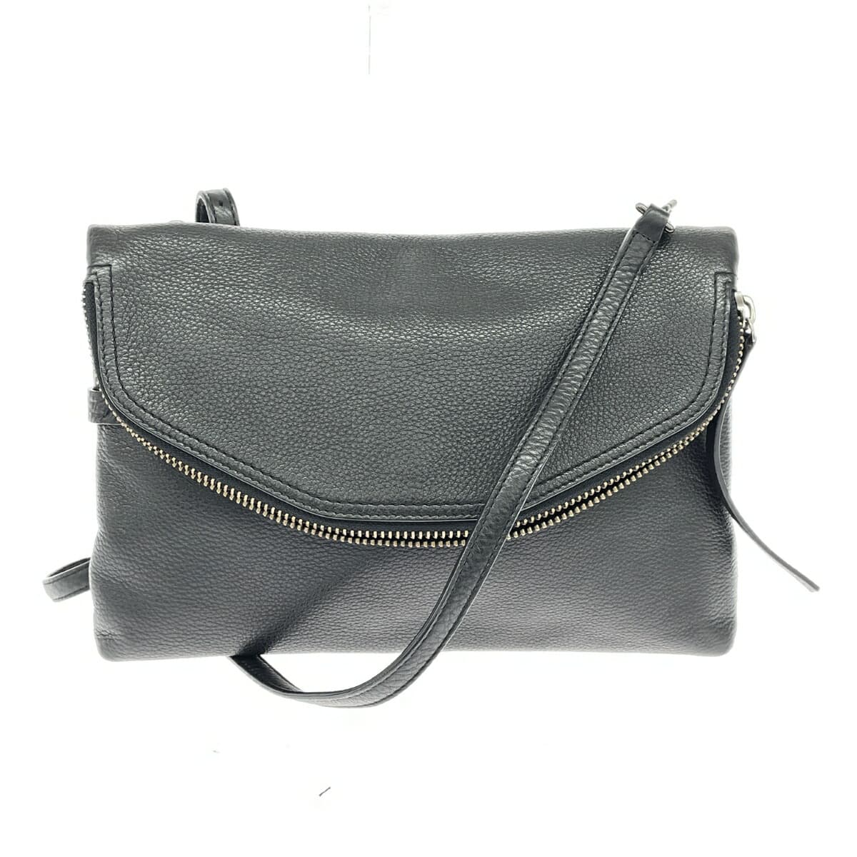 TUMI Crossbody Bag Leather 48960D Black Unisex