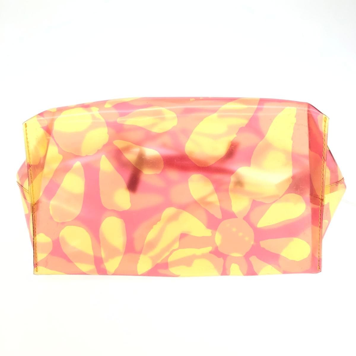 MARNI Tote Bag Flower/Vinyl Red/Yellow Women's 4