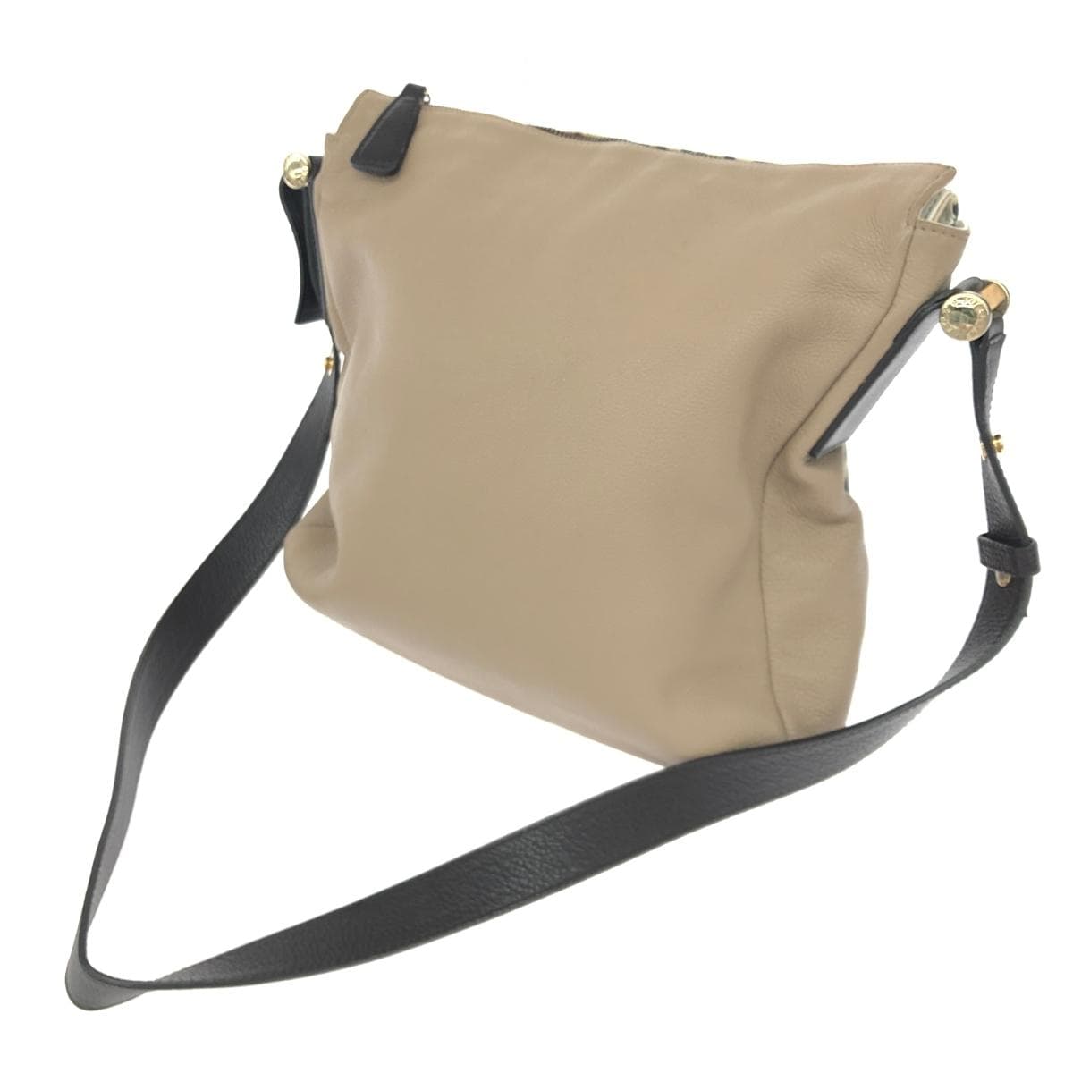 FURLA Furla Shoulder Bag Leopard Print / Leather Brown Women's 3