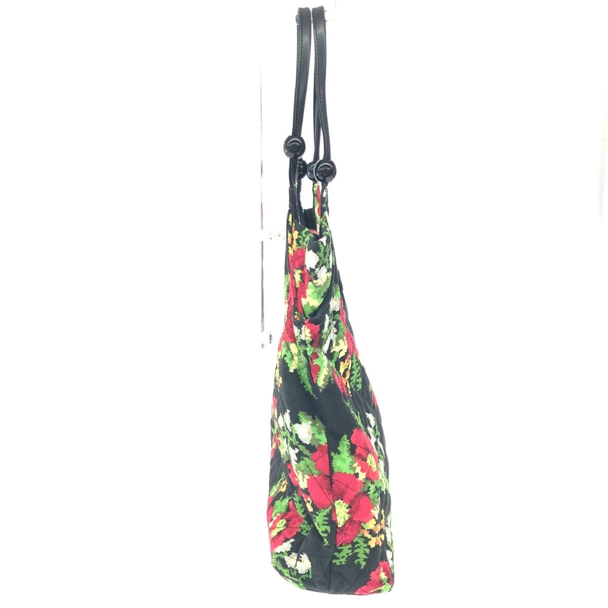 FEILER Tote Bag Good Condition Quilting Black Ladies 2