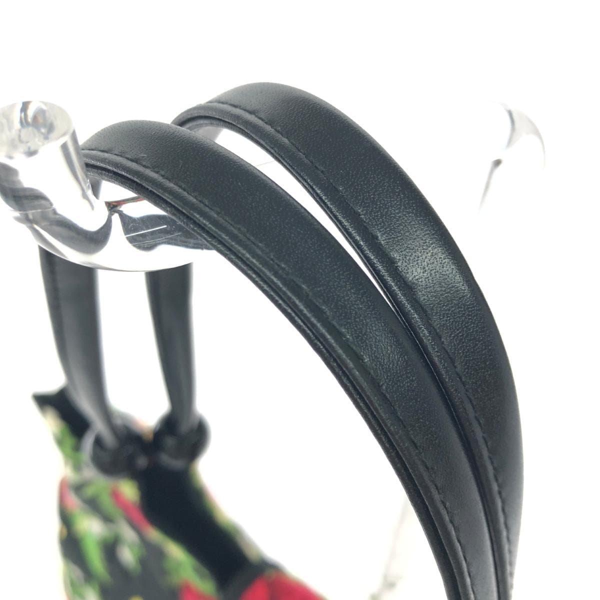 FEILER Tote Bag Good Condition Quilting Black Ladies 6