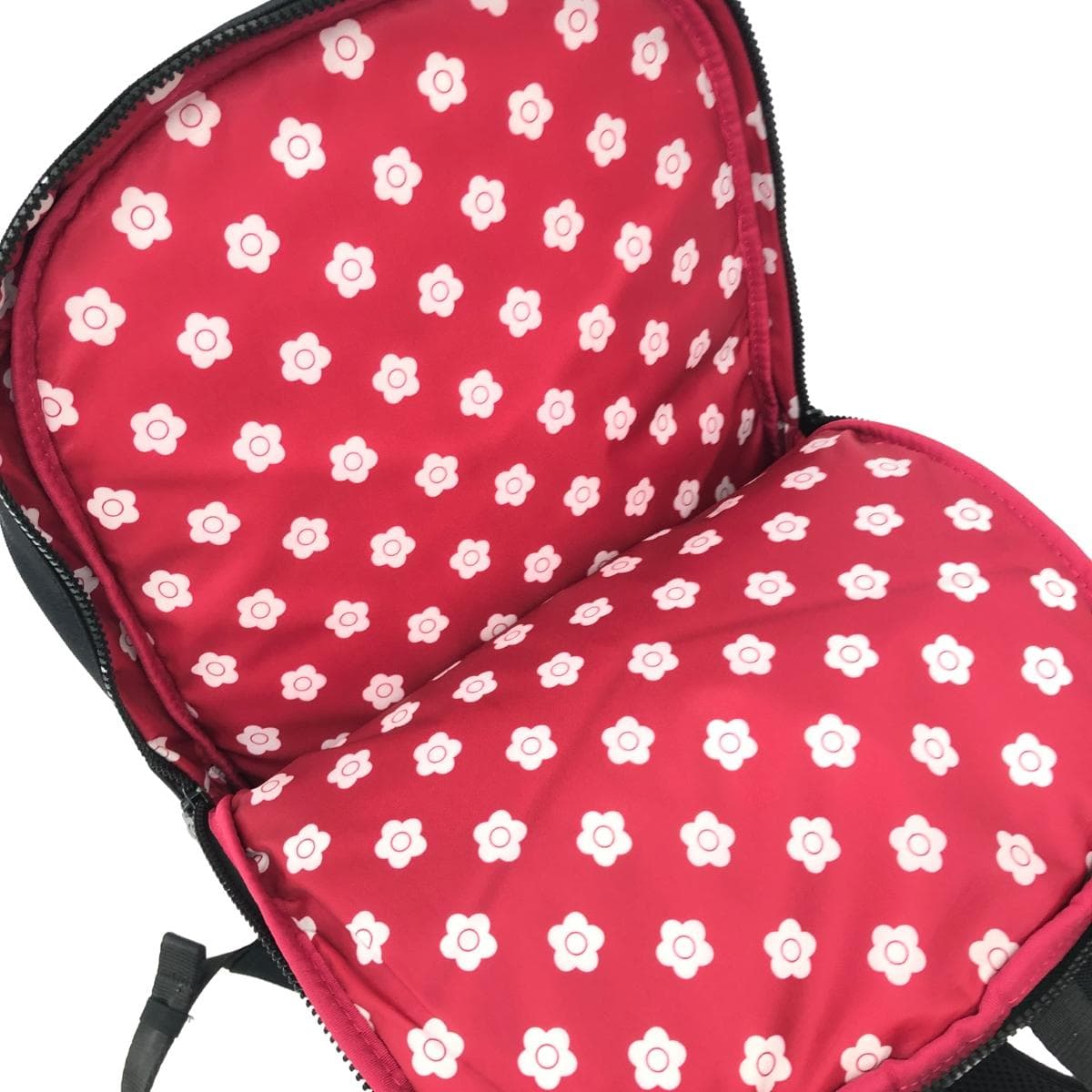 MARY QUANT Backpack Cordura Nylon Black Ladies 5